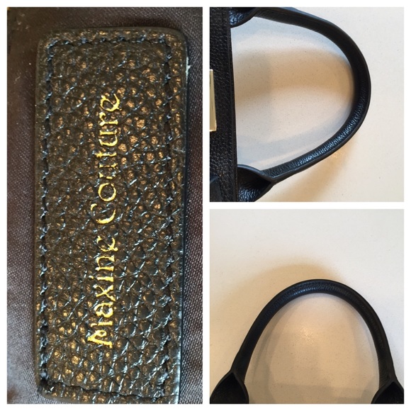 Maxine Couture Classic Black Quilted Leather Bag - Picture 4 of 8